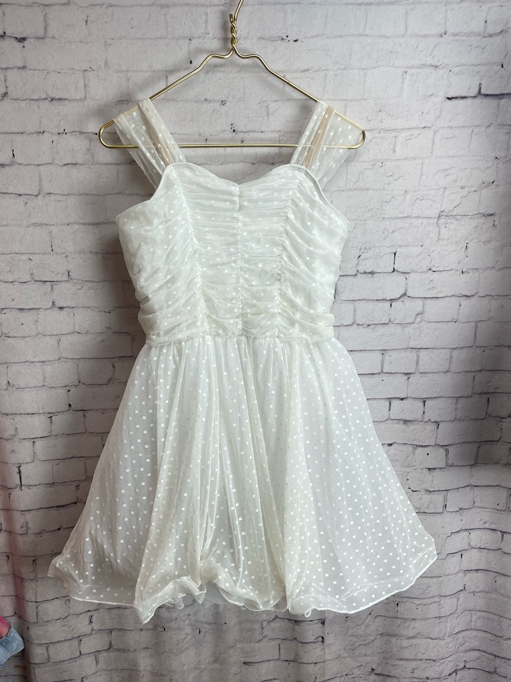 Weissman size XXLC style 10131 white dance dress costume